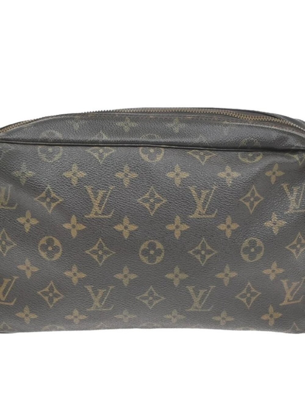 LOUIS VUITTON Trousse Toilette 28 Clutch Hand Bag Monogram Brown M47522 09SA103